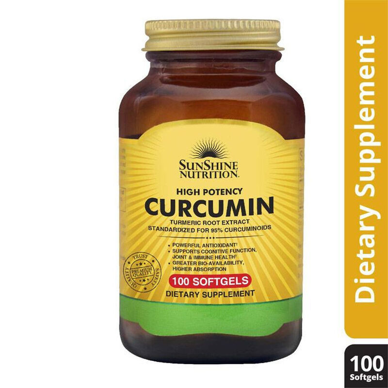 sunshine nutrition high potency curcumin