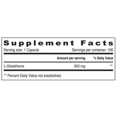 faces nutrition l glutathione 500 mg vegetarian capsules