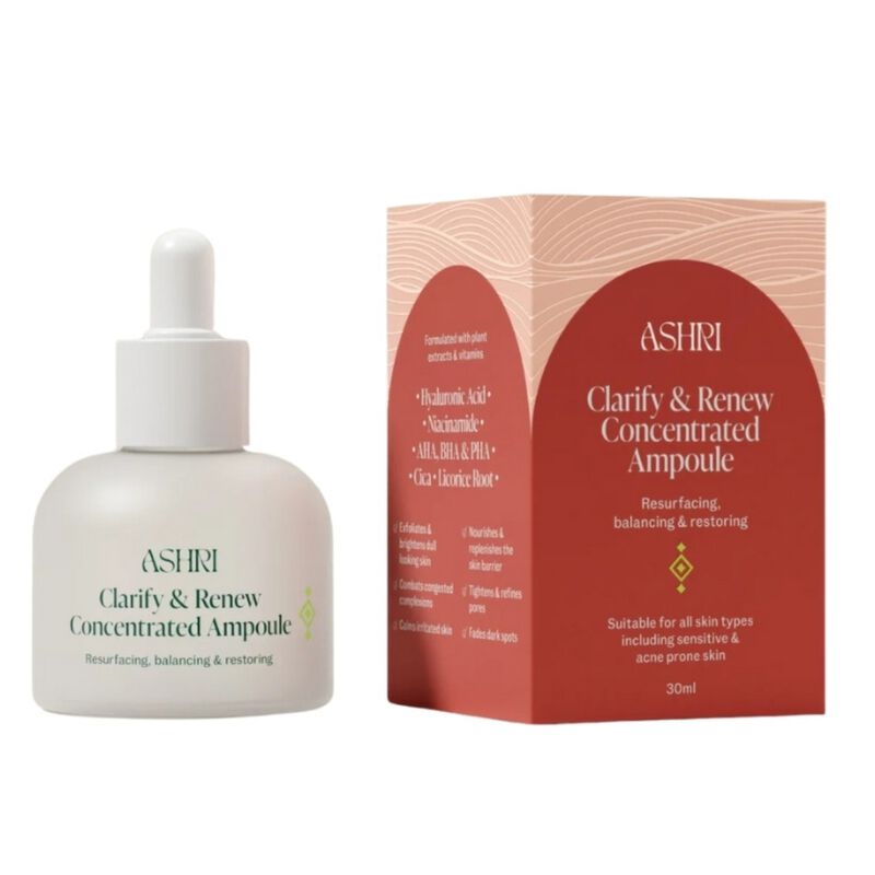 ashri skin clarify & renew concentrated ampoule