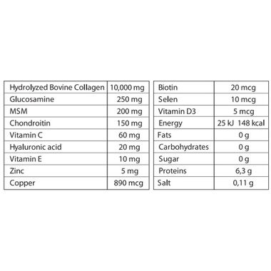Nutrition Platinum Collagen Joint Shots faces nutrition platinum collagen joint shots