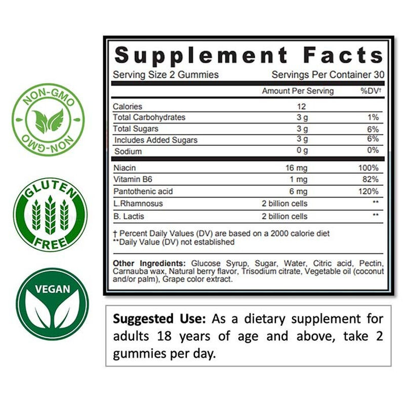 sunshine nutrition good gummies probiotics