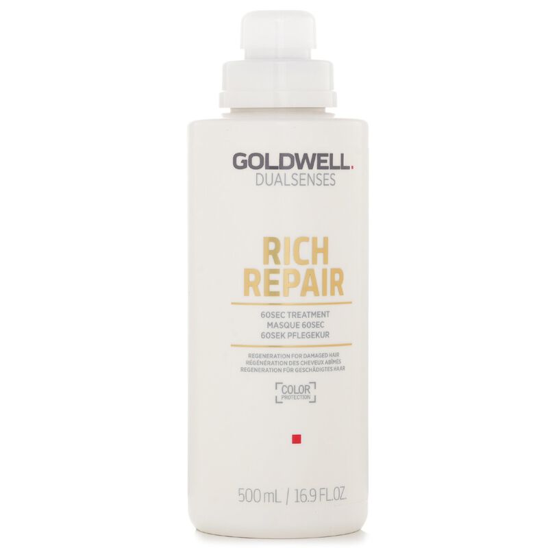 goldwell dual senses rich repair 60sec treatment