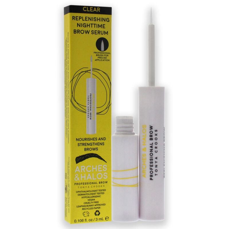 arches and halos replenishing nighttime brow serum