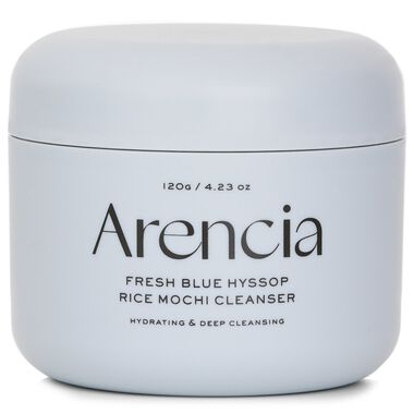 faces blue hyssop rice mochi cleanser