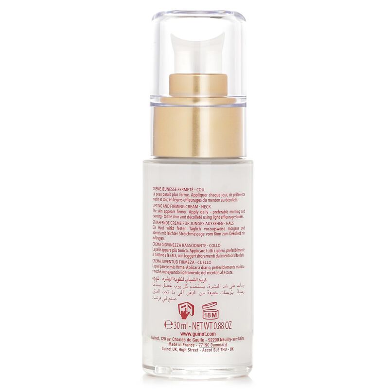 guinot longue vie cou firming vital neck care