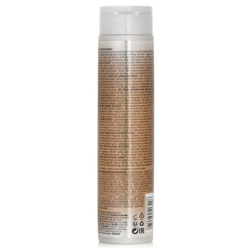 joico blonde life brightening shampoo