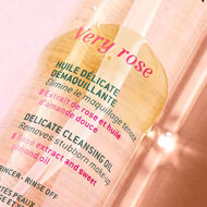 faces very rose delicate cleansing oil