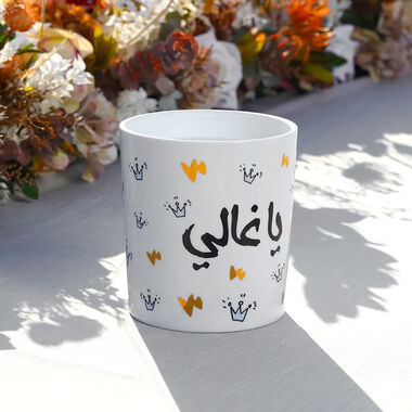 faces ya ghali rose oud candle  1700g