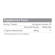faces l arginine 500mg  nitric oxide booster  heart health   muscle recovery support