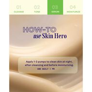 Skin Hero Bakuchiol + Calendula Bio-Retinol Serum faces skin hero bakuchiol calendula bio retinol serum