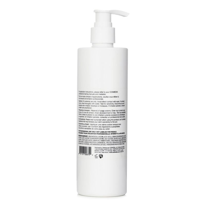 cosmedix elite rx clean exfoliating cleanser