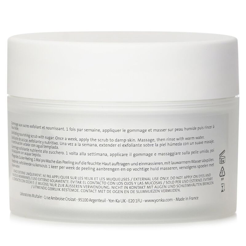yonka gommage aux sucres nourishing mandarin scrub with sugar