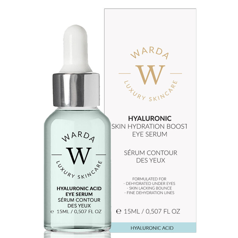 erthskin london skin hydration boost hyaluronic acid eye serum 15ml