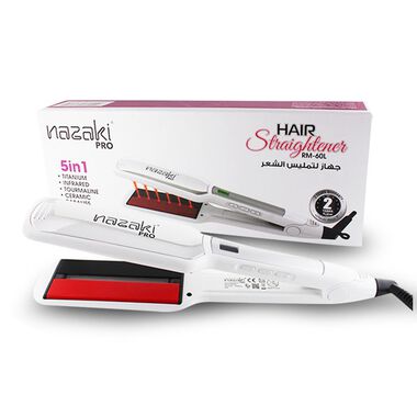 faces hair straightener infrared nazaki pro