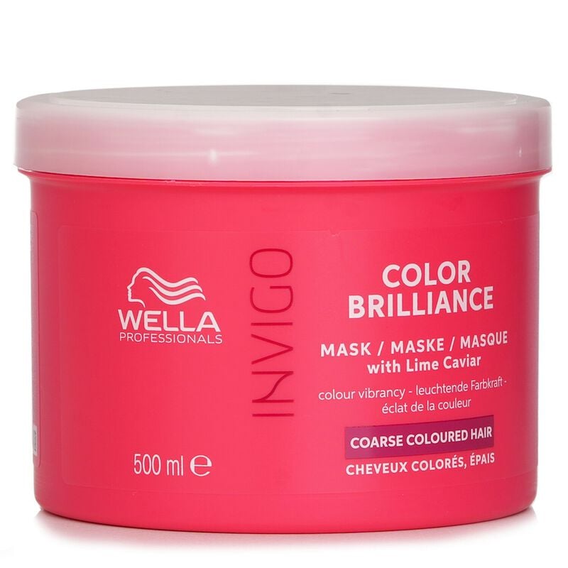 wella professionals invigo color brilliance mask with lime caviar coarse colored hair