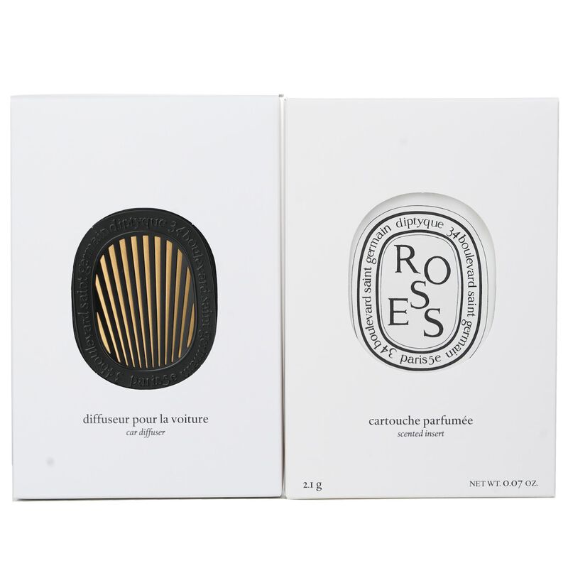 diptyque car diffuser  roses