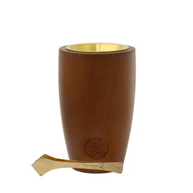 faces wooden incense burner