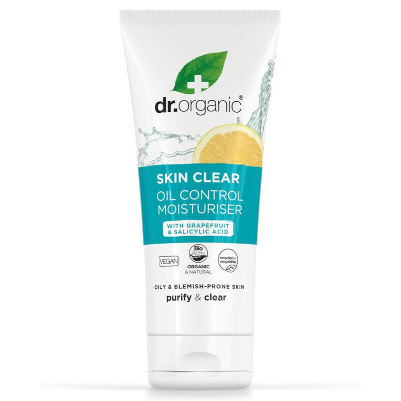 dr. organic skin clear oil control moisturiser