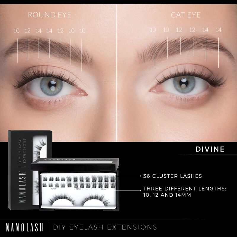 nanolash diy eyelash extensions starter kit innocent