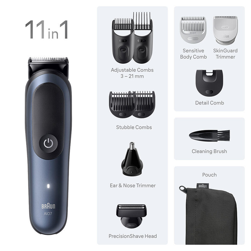 braun allinone grooming kit 11in1  aio7540