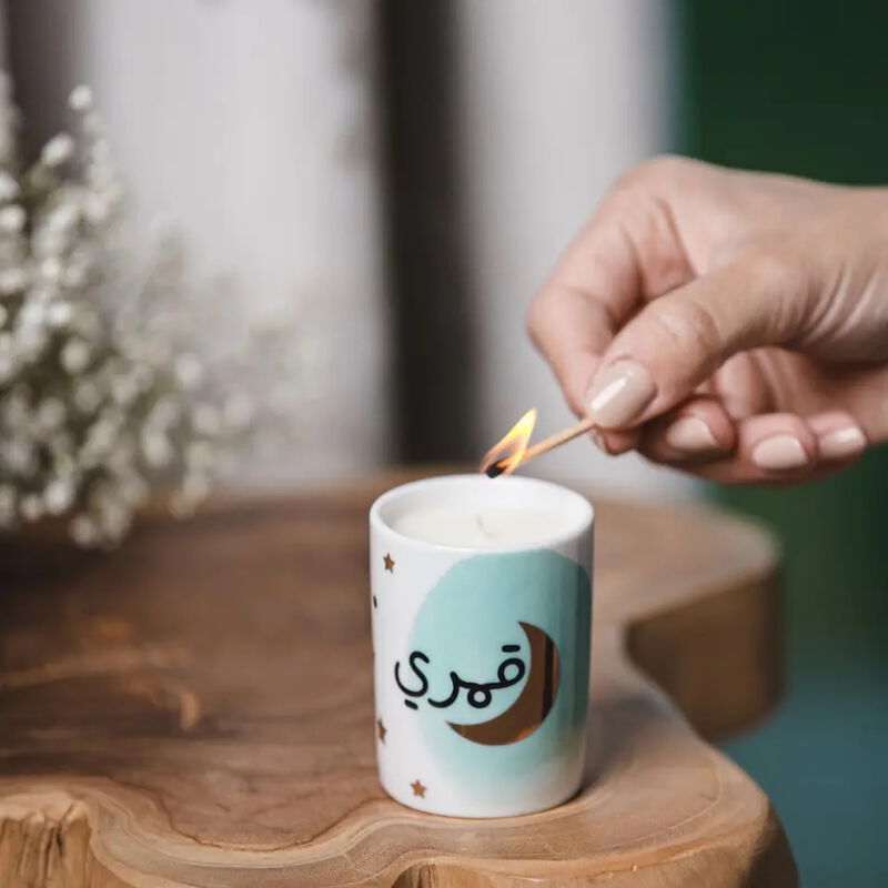 silsal شمعة قمري  ٦٠جم