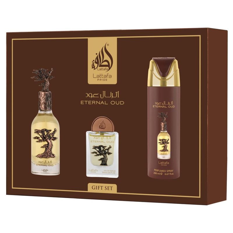 lattafa gift set eternal oud
