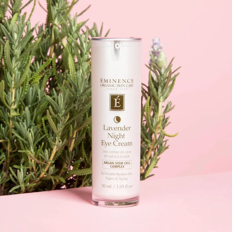 إيميننس كريم الليل للعيون برائحة اللافندر
