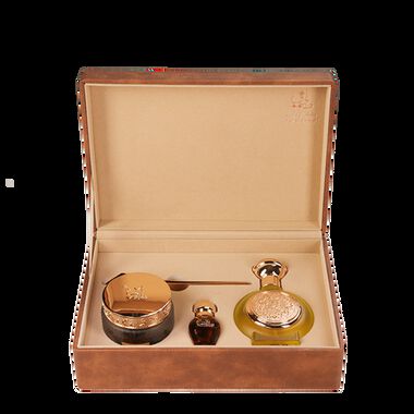 faces oud with honey box