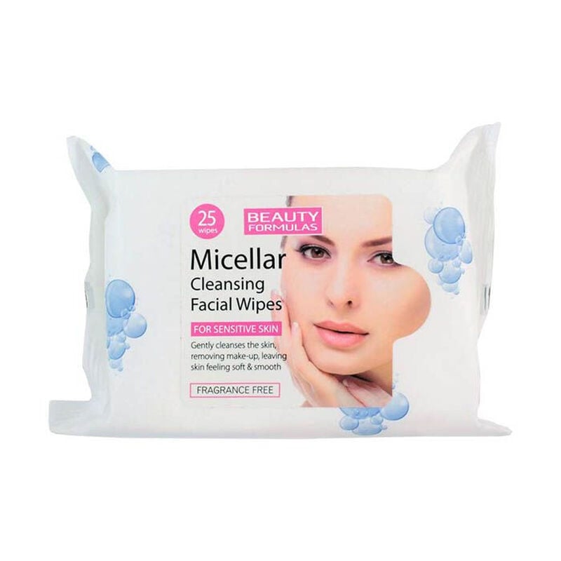 beauty formulas micellar cleansing facial wipes