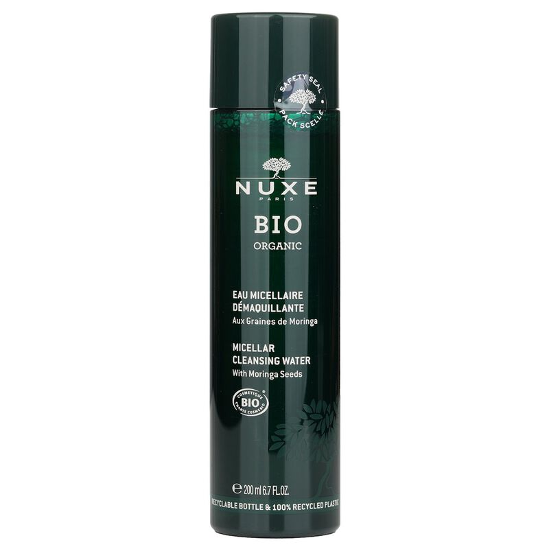 nuxe bio organic micellar cleansing water with moringa seeds