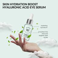 SKIN HYDRATION BOOST HYALURONIC ACID EYE SERUM 15ml faces skin hydration boost hyaluronic acid eye serum 15ml