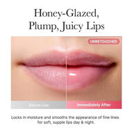 faces honey glazed collagen lip mask