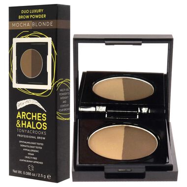 faces duo luxury brow powder