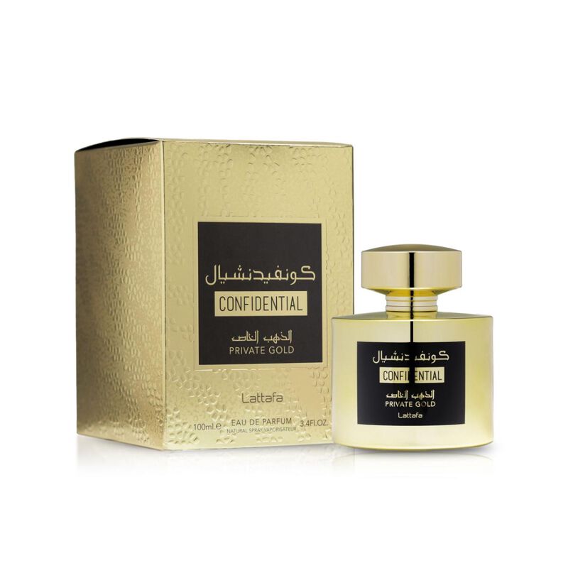 lattafa confidential private gold