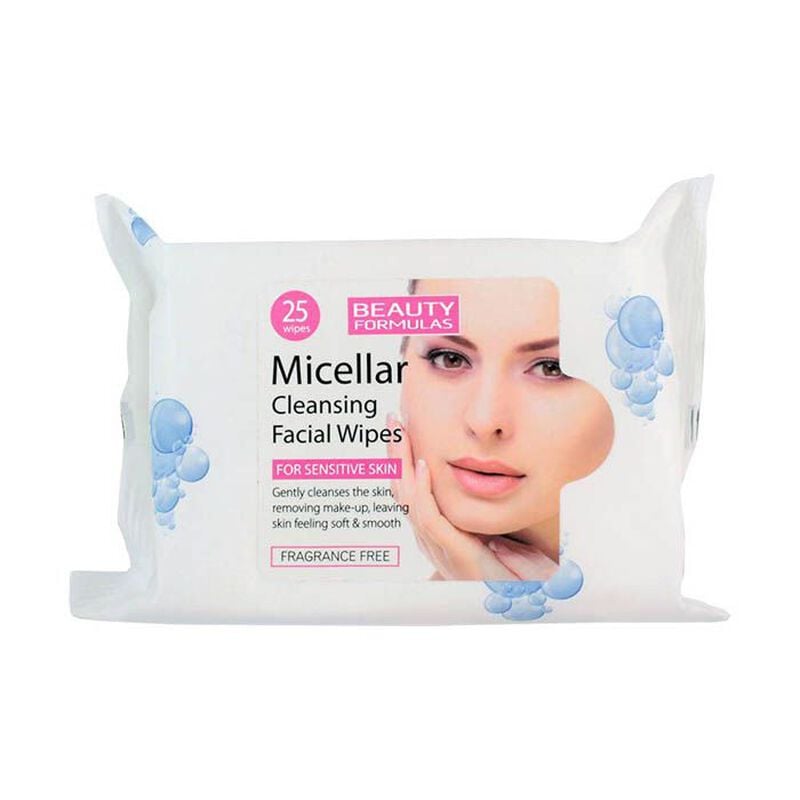 beauty formulas micellar cleansing facial wipes