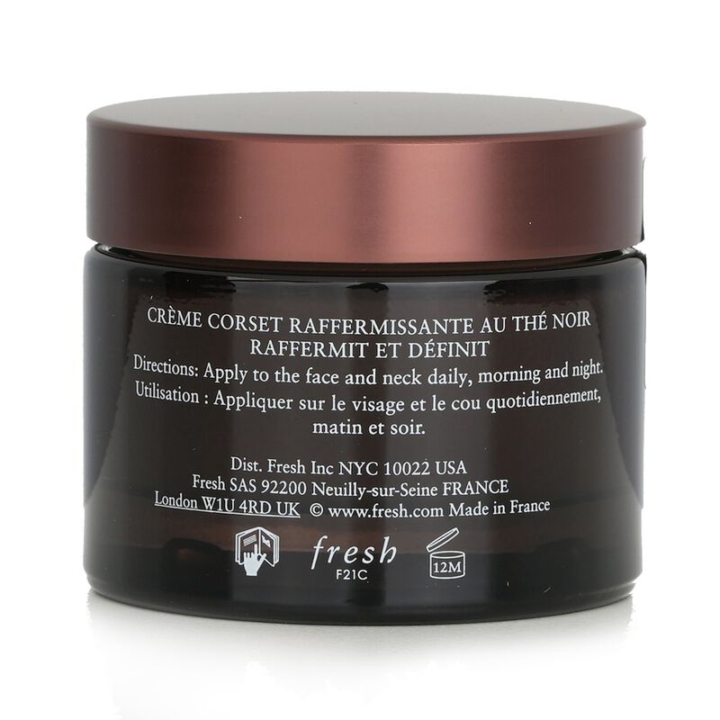 fresh black tea firming corset cream  for face & neck