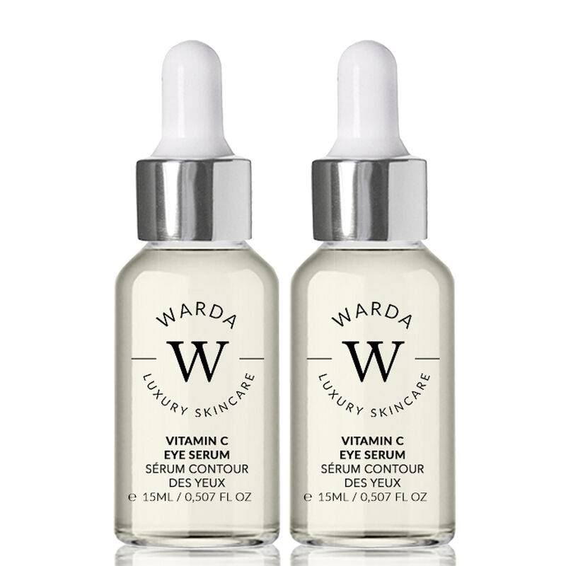 erthskin london 2 x skin glow boost vitamin c eye serum 15ml