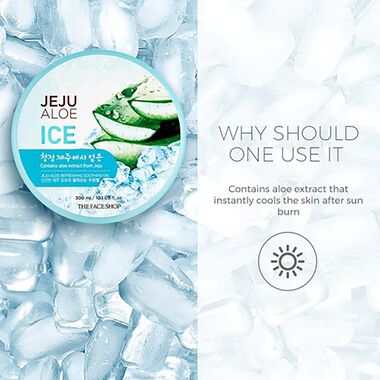 Jeju Aloe Fresh Ice Soothing Gel faces jeju aloe fresh ice soothing gel