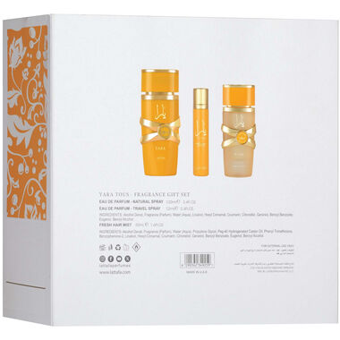 faces giftset yara tous   hairmist