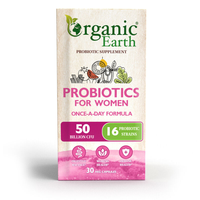 organic earth probiotics for women cap