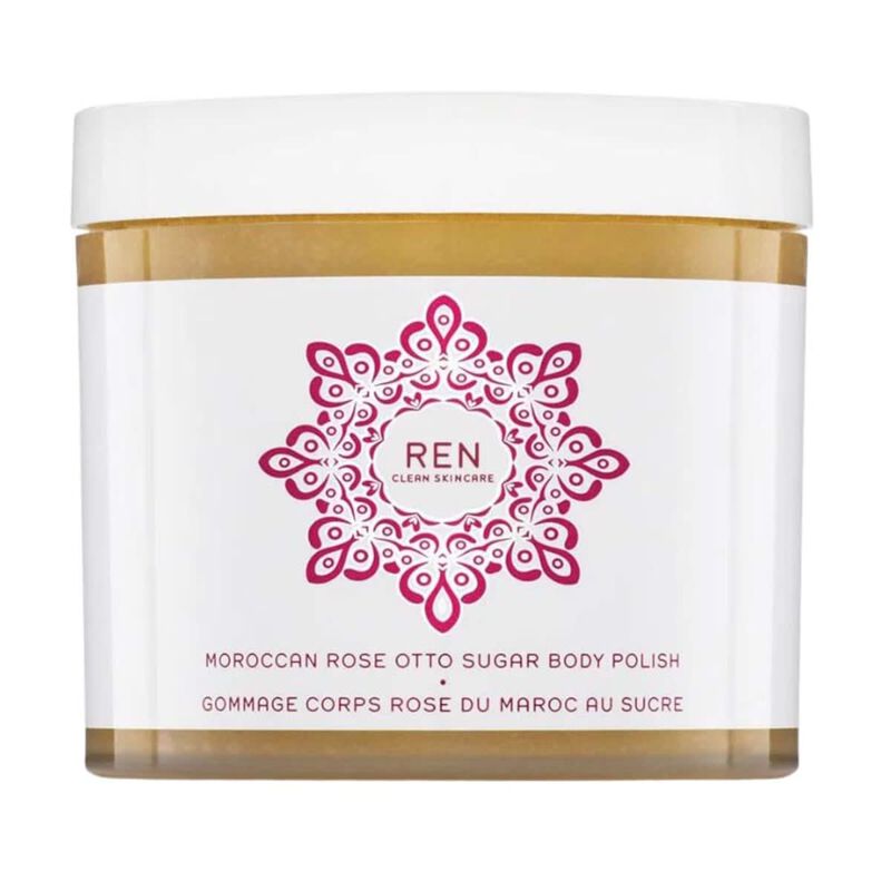 ren moroccan rose otto sugar body polish