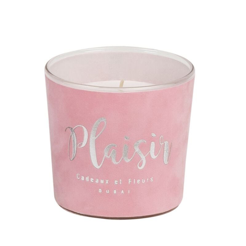 plaisir cadeaux et fleurs scented candle