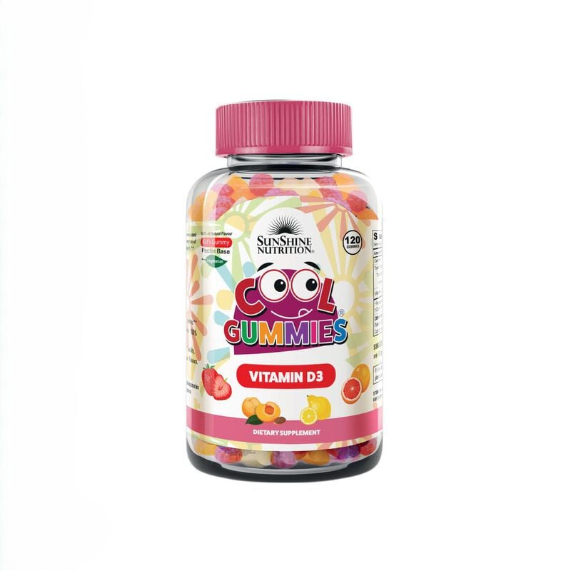 sunshine n cool gummies kids vitamin d3 1 gummies