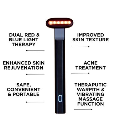 faces pro led wand advanced 5 in 1 skincare technology