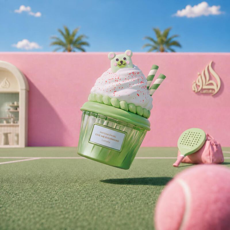 lattafa matcha swirl give me gourmand