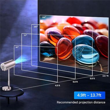 faces 4k xdr portable projector