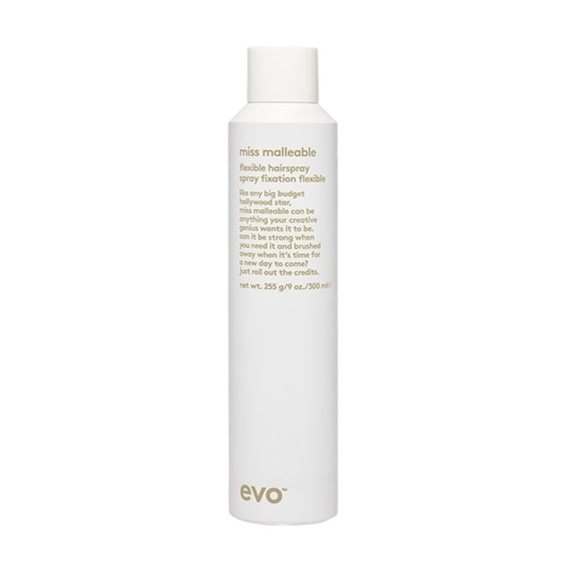 evo miss malleable flexible hairspray