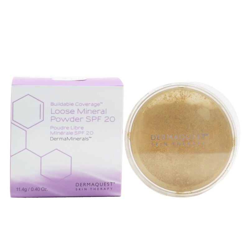 dermaquest dermaminerals buildable coverage loose mineral powder spf 20