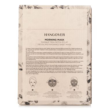 faces morning mask detox   radiance sheet mask