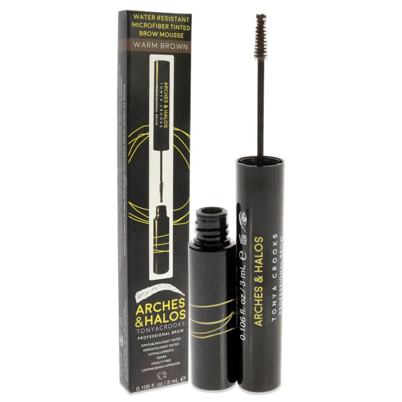 arches and halos microfiber tinted brow mousse